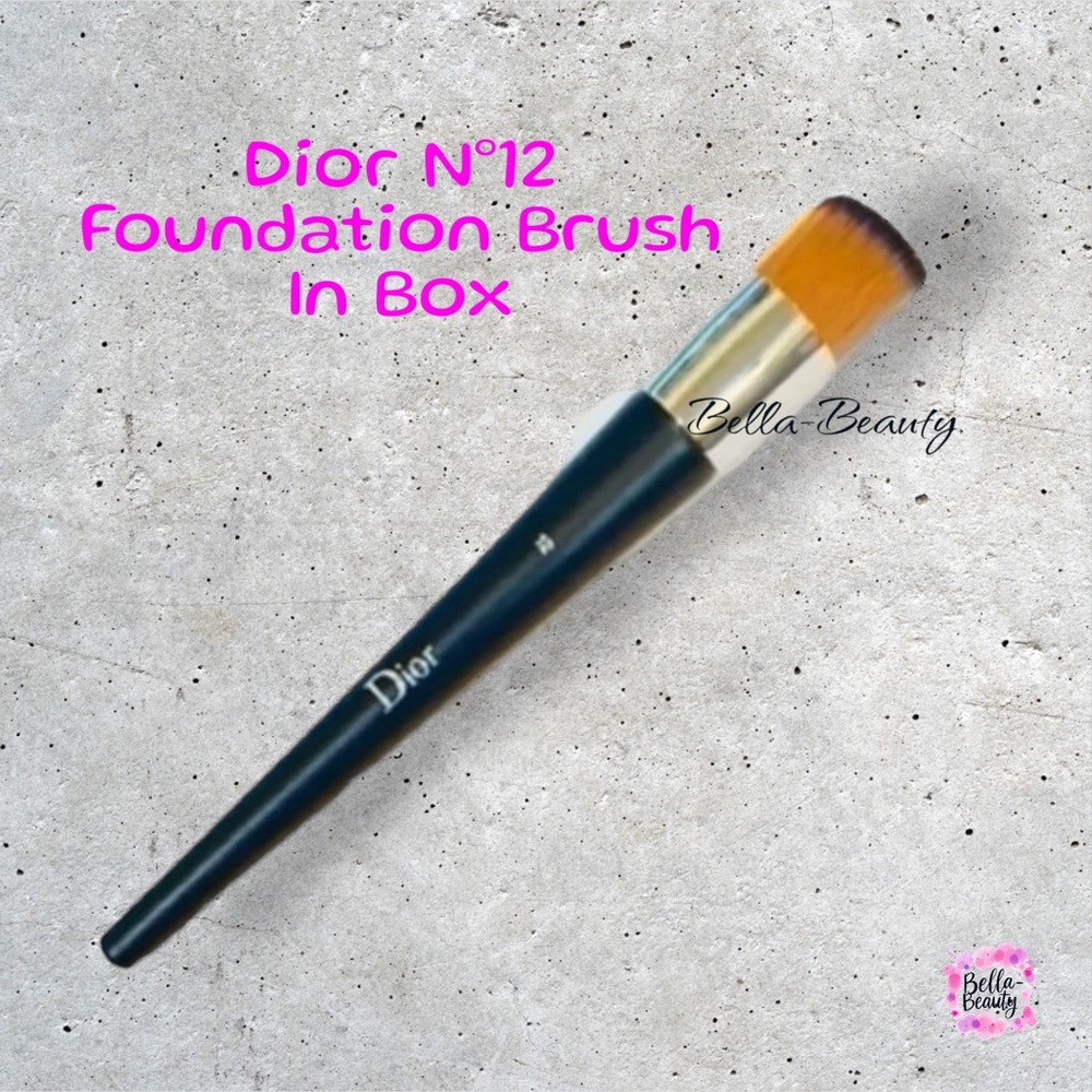 Dior No. 12 Backstage Foundation Brush for Full Coverage Finish | ~NEW~ … - Picture 3 of 7